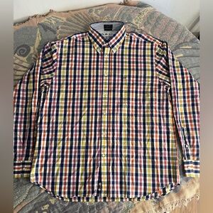 Classic Checkered Button-Down Shirt